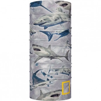 Бандана BUFF COOLNET UV+ FRANE LIGHT GREY