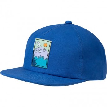 Кепка BUFF SNAPBACK CAP SOLID AZURE