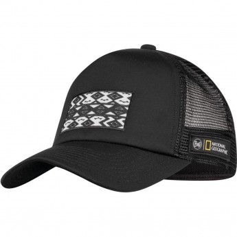 Кепка BUFF TRUCKER CAP LICENSES THABO BLACK Кепка BUFF TRUCKER CAP LICENSES THABO BLACK
