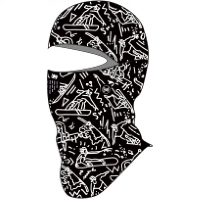 Маска (балаклава) BUFF THERMONET BALACLAVA TIVAT BLACK 132517.999.10.00 Маска (балаклава) BUFF THERMONET BALACLAVA TIVAT BLACK 132517.999.10.00