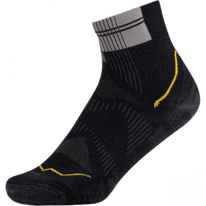 Носки BUFF COOLNET QUARTER GRAPHITE размер XL 137788.901.06.00