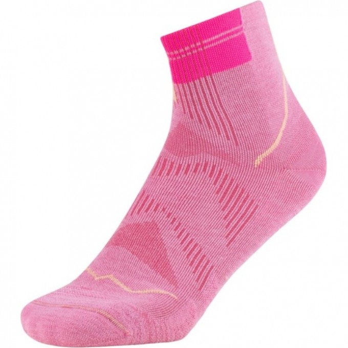 Носки BUFF COOLNET QUARTER PINK размер M 137788.538.04.00