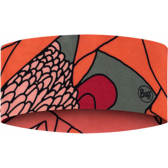 Повязка BUFF COOLNET UV WIDE Headband Aramay Poppy Повязка BUFF COOLNET UV WIDE Headband Aramay Poppy