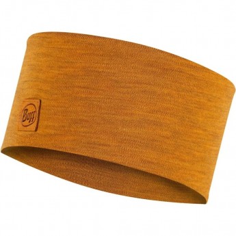 Повязка BUFF MERINO WIDE HEADBAND SOLID MUSTARD