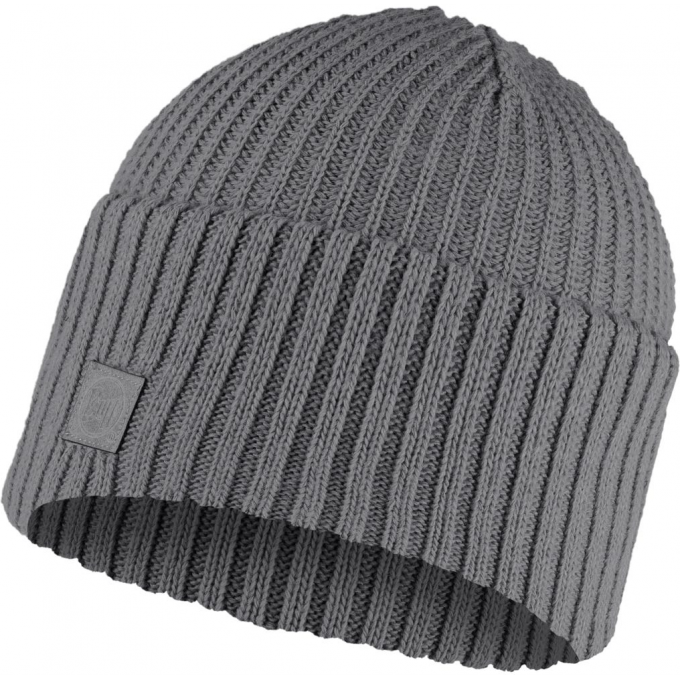 Шапка BUFF KNITTED & FULL FLEECE HAT RENVI GREY HEATHER 136680.930.10.00