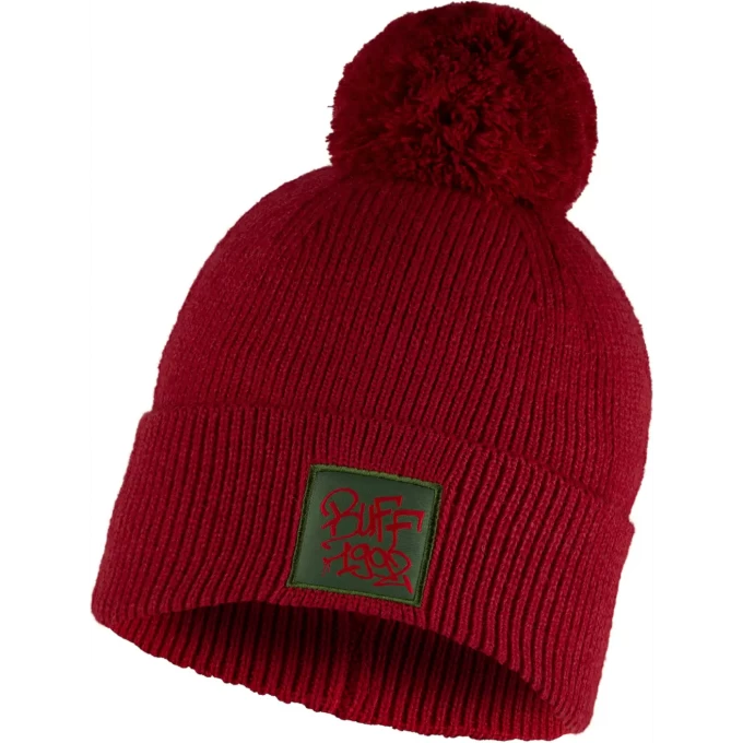 Шапка BUFF KNITTED HAT DEIK ORANGE RED 129628.402.10.00 Шапка BUFF KNITTED HAT DEIK ORANGE RED 129628.402.10.00