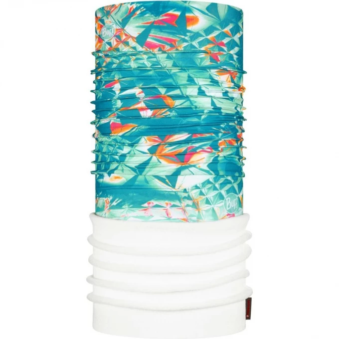 Шарф-труба трансформер детский BUFF POLAR HYMN TURQUOISE 124089.789.10.00 Шарф-труба трансформер детский BUFF POLAR HYMN TURQUOISE 124089.789.10.00
