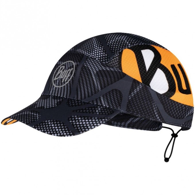 Спортивная кепка для бега BUFF PACK RUN CAP APE-X BLACK 121747.999.10.00 Спортивная кепка для бега BUFF PACK RUN CAP APE-X BLACK 121747.999.10.00
