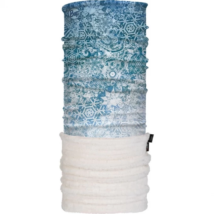 Теплый шарф-труба трансформер BUFF FAIRY SNOW TURQUOISE 118122.789.10.00 Теплый шарф-труба трансформер BUFF FAIRY SNOW TURQUOISE 118122.789.10.00