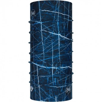 Тонкая зимняя бандана-трансформер BUFF THERMONET ICESCENIC BLUE Тонкая зимняя бандана-трансформер BUFF THERMONET ICESCENIC BLUE