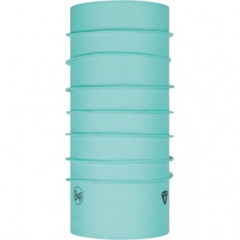 Тонкая зимняя бандана-трансформер BUFF THERMONET SOLID AQUA Тонкая зимняя бандана-трансформер BUFF THERMONET SOLID AQUA