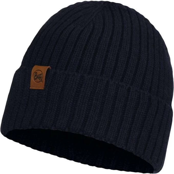 Вязаная шапка BUFF HAT KNITTED N-HELLE NIGHT BLUE 123524.779.10.00 Вязаная шапка BUFF HAT KNITTED N-HELLE NIGHT BLUE 123524.779.10.00