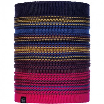 Вязаный шарф-труба с флисом BUFF NECKWARMER KNITTED POLAR NEPER NIGHT BLUE Вязаный шарф-труба с флисом BUFF NECKWARMER KNITTED POLAR NEPER NIGHT BLUE